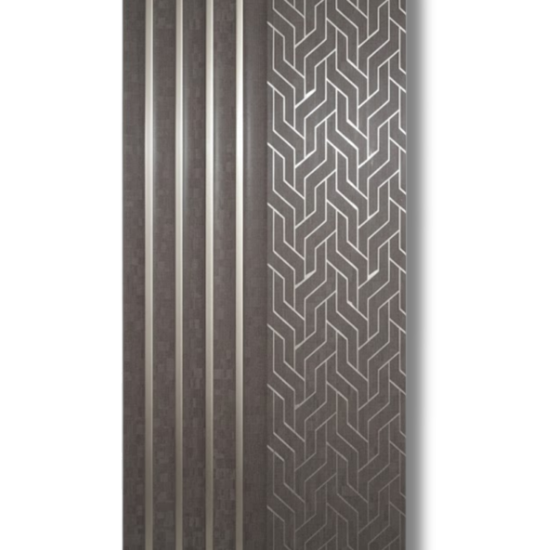 PARED RIGIDA XS30D-9 CAFÉ OSCURA 4 LINEAS*10U*260L*30A