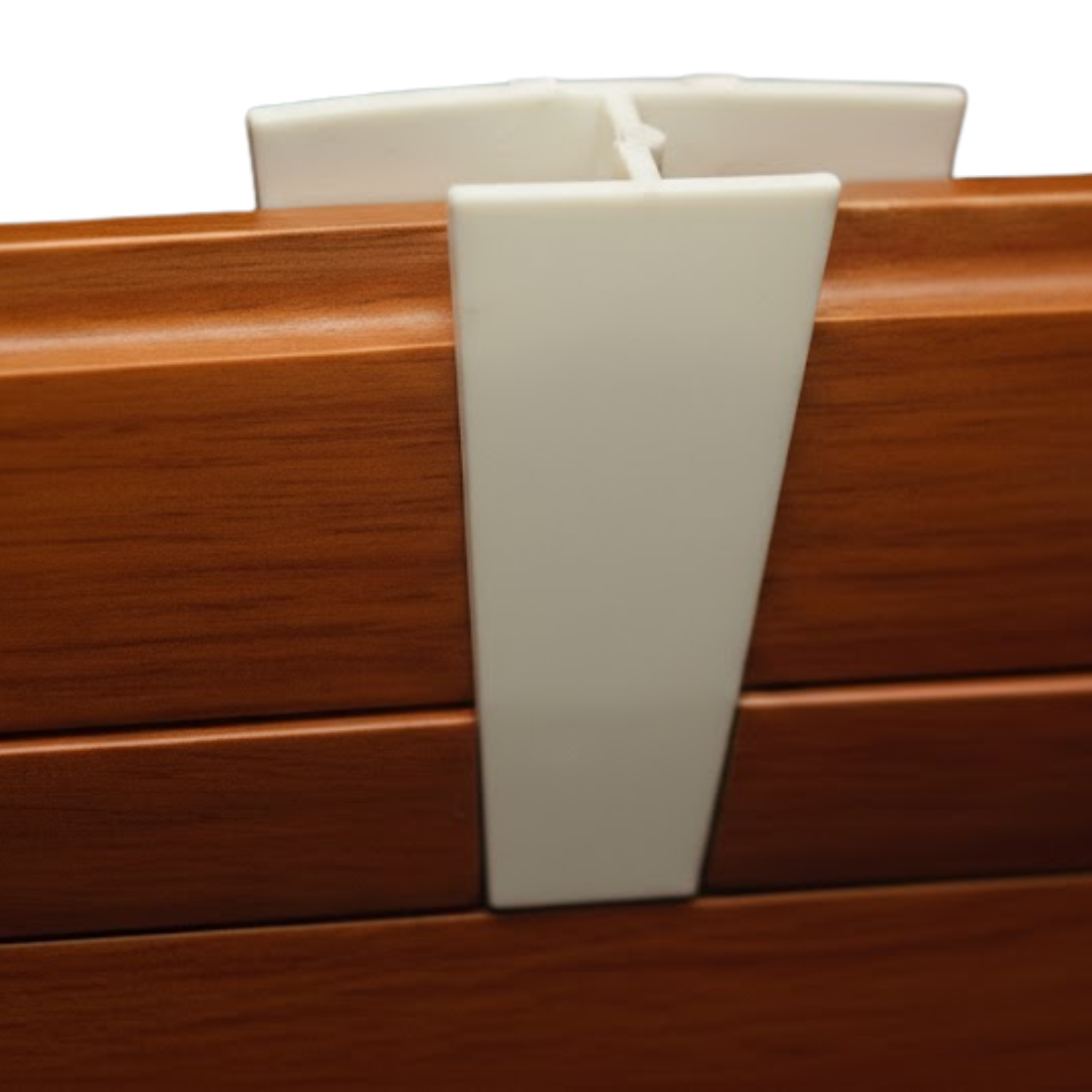 CORNISA H BLANCO MADERA*32U*595L
